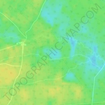 Topografisk karta Forêt de Haguenau, höjd, relief