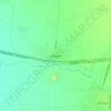 Topografisk karta Villagrán, höjd, relief