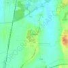 Topografisk karta Sannahed, höjd, relief