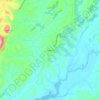 Topografisk karta Ngakuru, höjd, relief