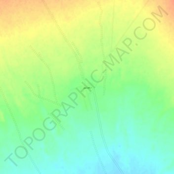 Topografisk karta Deh-e Shur, höjd, relief