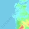 Topografisk karta Paraoir, höjd, relief