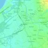 Topografisk karta Mangaldan, höjd, relief