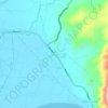 Topografisk karta Taleb, höjd, relief
