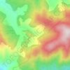 Topografisk karta خلرد, höjd, relief