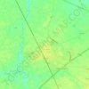 Topografisk karta Vara distrikt, höjd, relief
