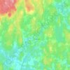 Topografisk karta Sävsjö distrikt, höjd, relief
