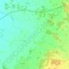 Topografisk karta Öttums distrikt, höjd, relief