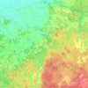 Topografisk karta Larvs distrikt, höjd, relief