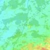 Topografisk karta Elings distrikt, höjd, relief