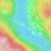 Topografisk karta Järkvissle (damm), höjd, relief